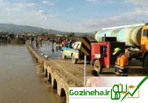 بازگشایی مسیر اشنویه- پیرانشهر با بازسازی پل پوش آباد