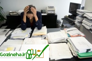 چگونه استرس در محل کارمان را کم کنیم؟