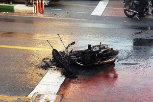 جزییات پرونده مردی که موتورش را در خیابان آتش زد