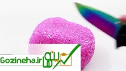 آموزش اسلایم کریستالی بدون بوراکس