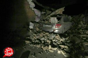 خسارت شدید زلزله در قصر شیرین