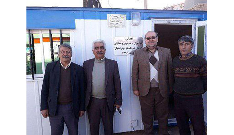 کمک به هم وطنان زلزله زده کرمانشاه به همت هنرستان فنی ماندگار ابوذر