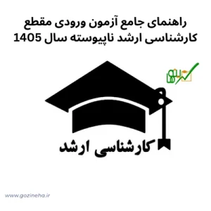 آزمون کارشناسی‌ ارشد ناپیوسته 1405